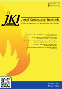 Image of Jurnal Keperawatan Indonesia = Nursing Journal of Indonesia
